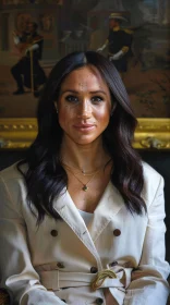 Refined Portrait of Meghan Markle