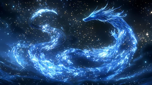 Azure Dragon Among the Stars