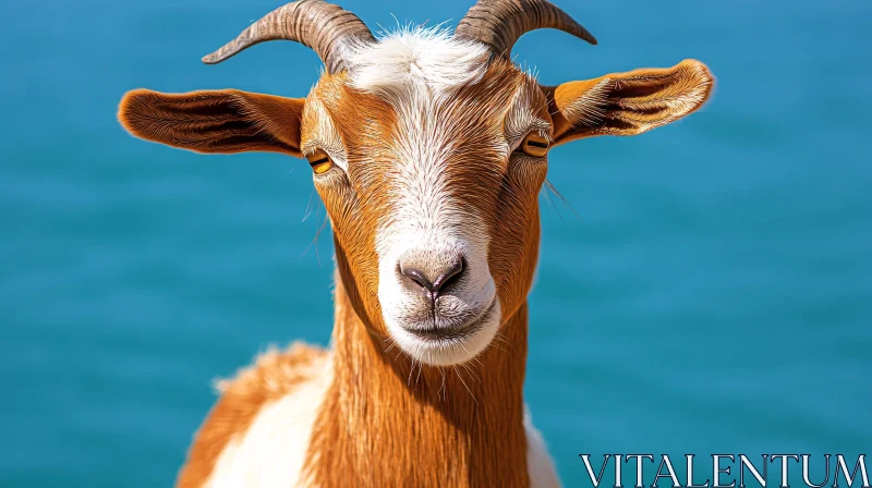 Serene Goat Image AI Image