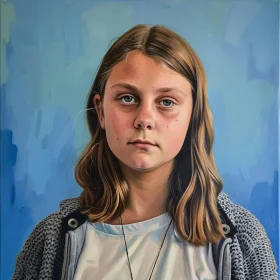 Greta Thunberg Art Piece