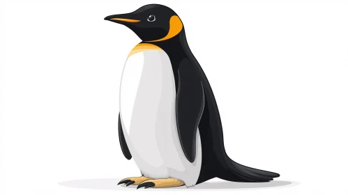 Graceful Penguin Art