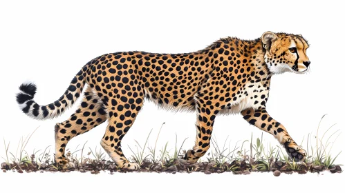 Elegant Cheetah in Nature