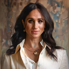 Sophisticated Image of Meghan Markle