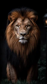 Regal Lion Close-Up