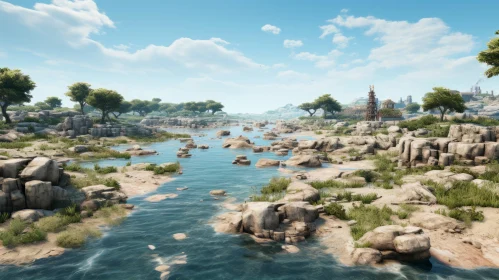 Whimsical Wilderness: A Nature-Inspired Visualization in Unreal Engine