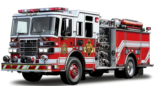 Firefighter Rescue Vehicle