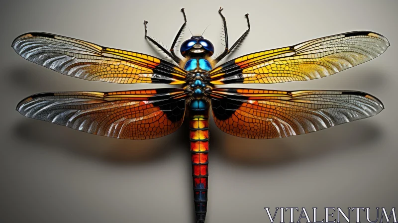3D Dragonfly Art - A Surrealistic and Photorealistic Representation AI Image