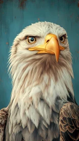 Artistic Bald Eagle Image