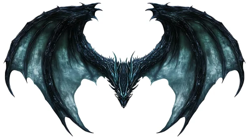 Dragon Wings Detailed Illustration