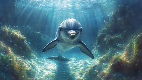 Mystical Marine Dolphin