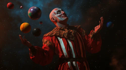 Space Clown Juggler