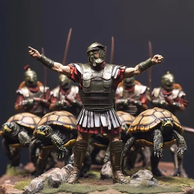 Ancient Roman Turtle Legion