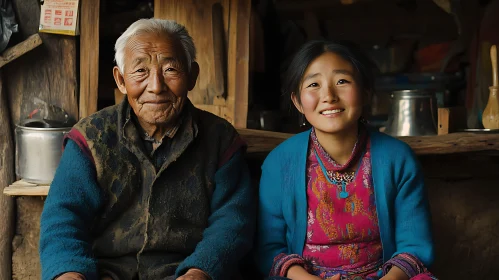 Intergenerational Connection: Asian Portrait