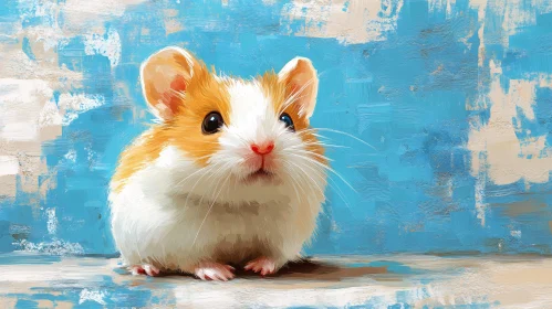 Whimsical Hamster Artwork