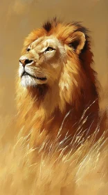 Regal Lion Artwork