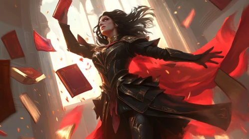 Sorceress and the Levitating Tomes