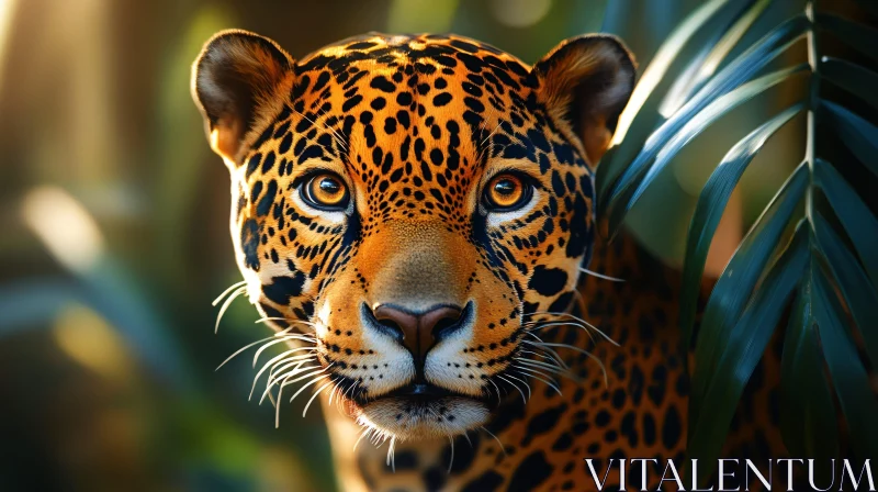 AI ART Jaguar in Nature