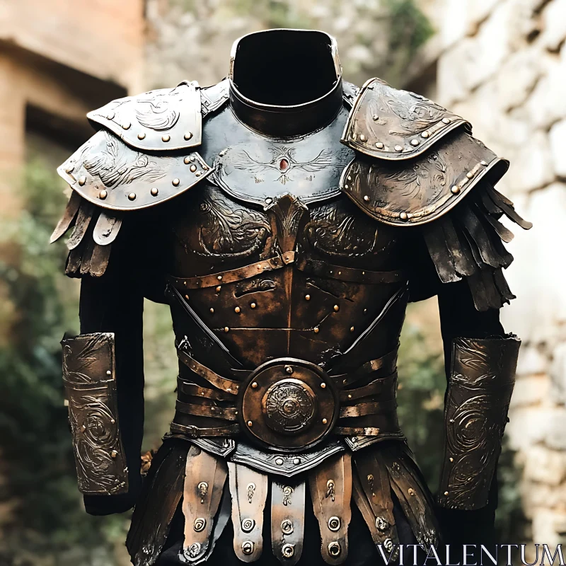 AI ART Detailed Medieval Armor Set