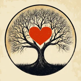 Heart Tree: An Emblem of Love