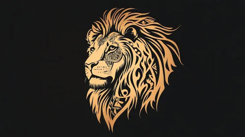 Majestic Lion Design