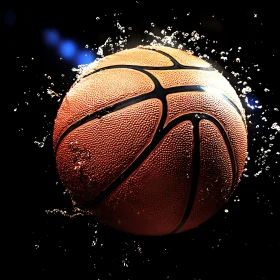Suspended Basketball