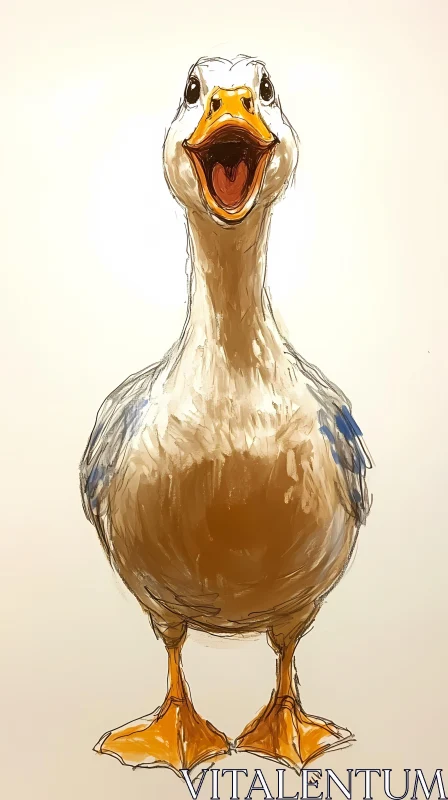 Expressive Bird Art