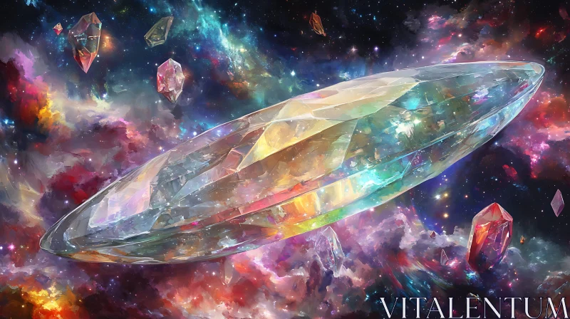Cosmic Gemstones Floating in Space