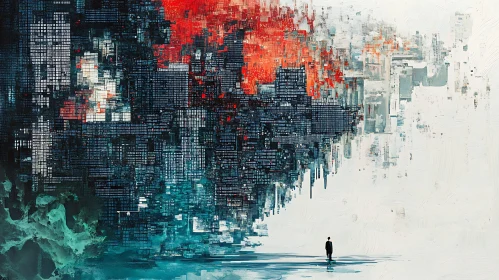 Contemplation Before the Abstract City