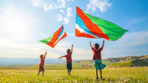 Joyful Kite Flying Adventure