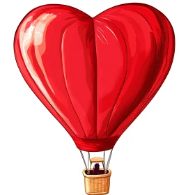 Heart Shaped Balloon Art