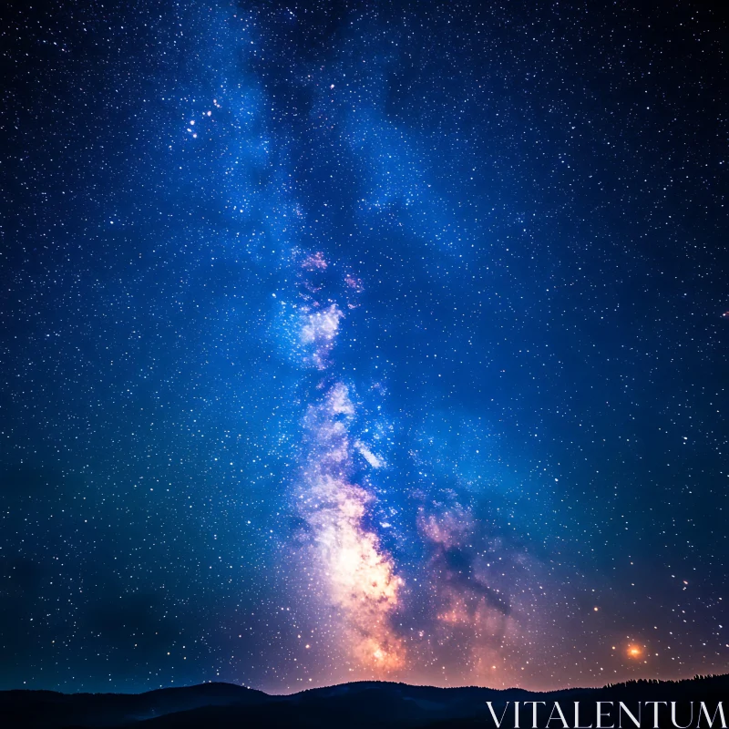Stunning View of Milky Way Galaxy