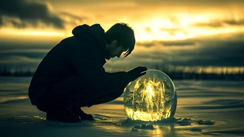Winter Reflection: A Moment of Wonder