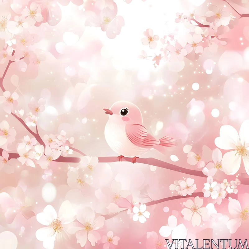 Blossom Bird Art Print