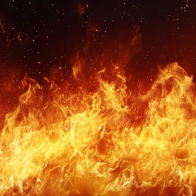 Dancing Flames and Glowing Embers