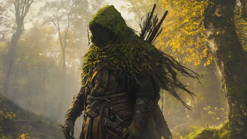 Moss Cloaked Forest Guardian