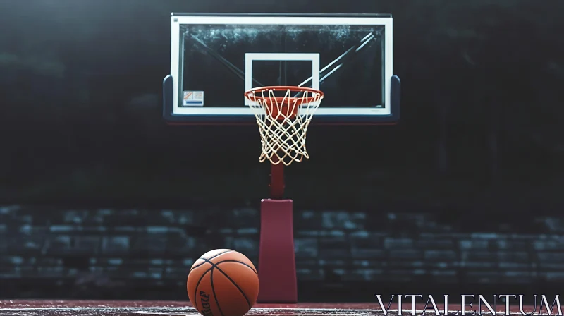 Outdoor Basketball Still Life