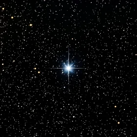 Celestial Star in the Vast Universe