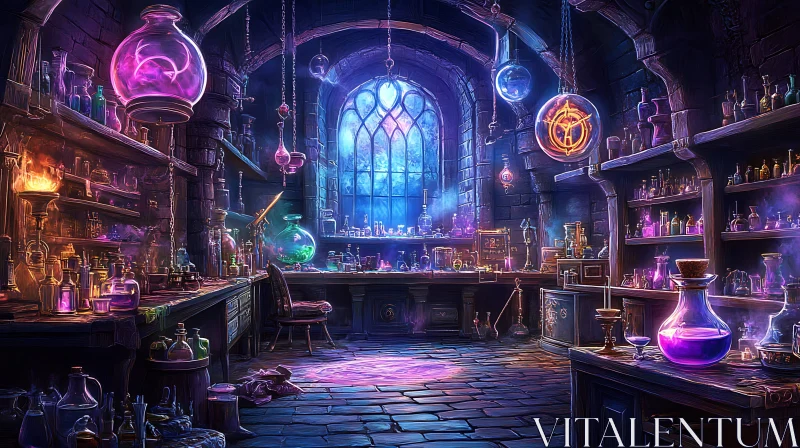Arcane Alchemist's Workshop