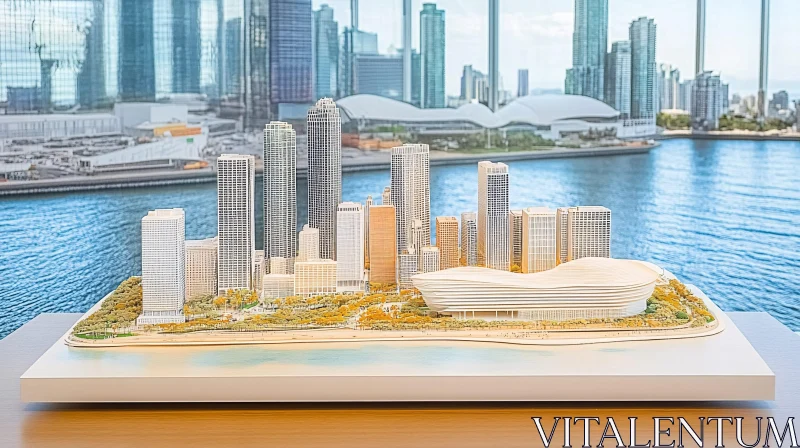 Miniature City Skyline