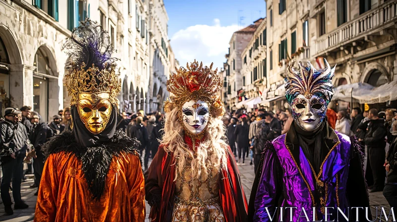 Elaborate Masks at Venice Carnival