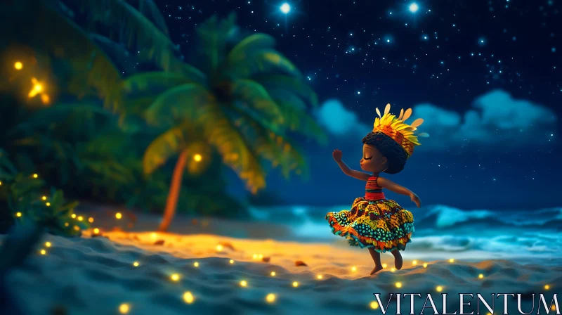 Starlit Beach Dance