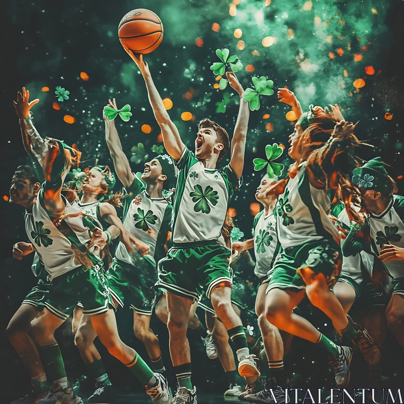Team Victory with Clover Accents