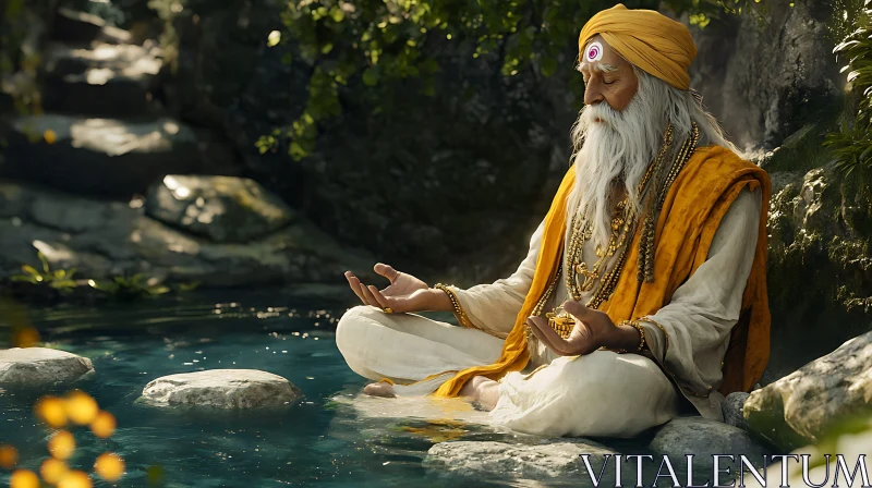 Mindful Meditation in Nature's Embrace