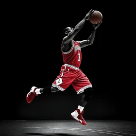 Athlete Mid-Air