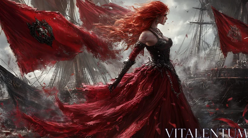 Lady of the Red Sails