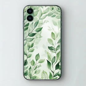 Green Botanical Phone Case