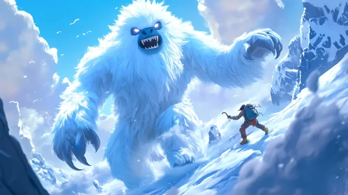 Abominable Snowman and Climber