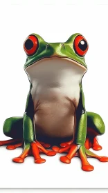 Vivid Amphibian Art