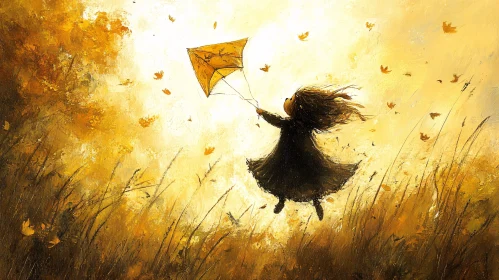 Autumnal Kite Flight