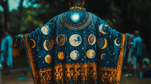 Lunar Cape with Stars